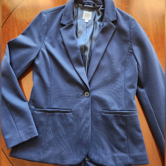 GAP Academy Classic Blazer in Navy Blue Size 4 - UNUSED - Picture 2 of 8